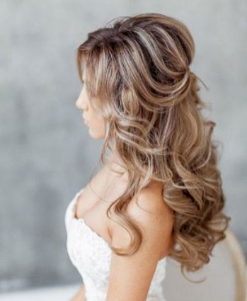 Stunning-Half-Up-Half-Down-Wedding-Hairstyles-Ideas-No-129 | Bridal  Boutique Warwickshire